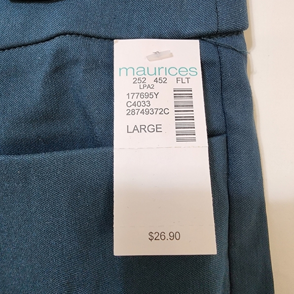 Maurices Pants - NWT Maurices Blue Flare Dress Pants - Large